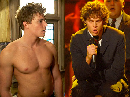 Hunter Parrish, Jonathan Groff Hunter Parrish, Jonathan Groff